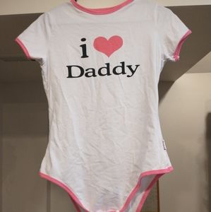 LittleforBig "I love Daddy" Onesie M